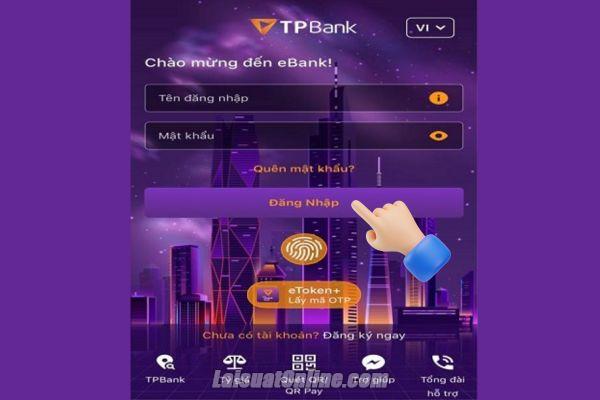 Cách xóa tài khoản số tự chọn TPBank online