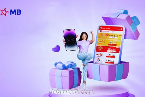 Tại sao nên mua vé số trên app MB Bank?