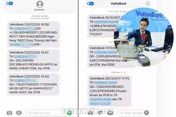 Nguyên nhân hủy tắt SMS Vietinbank trên điện thoại